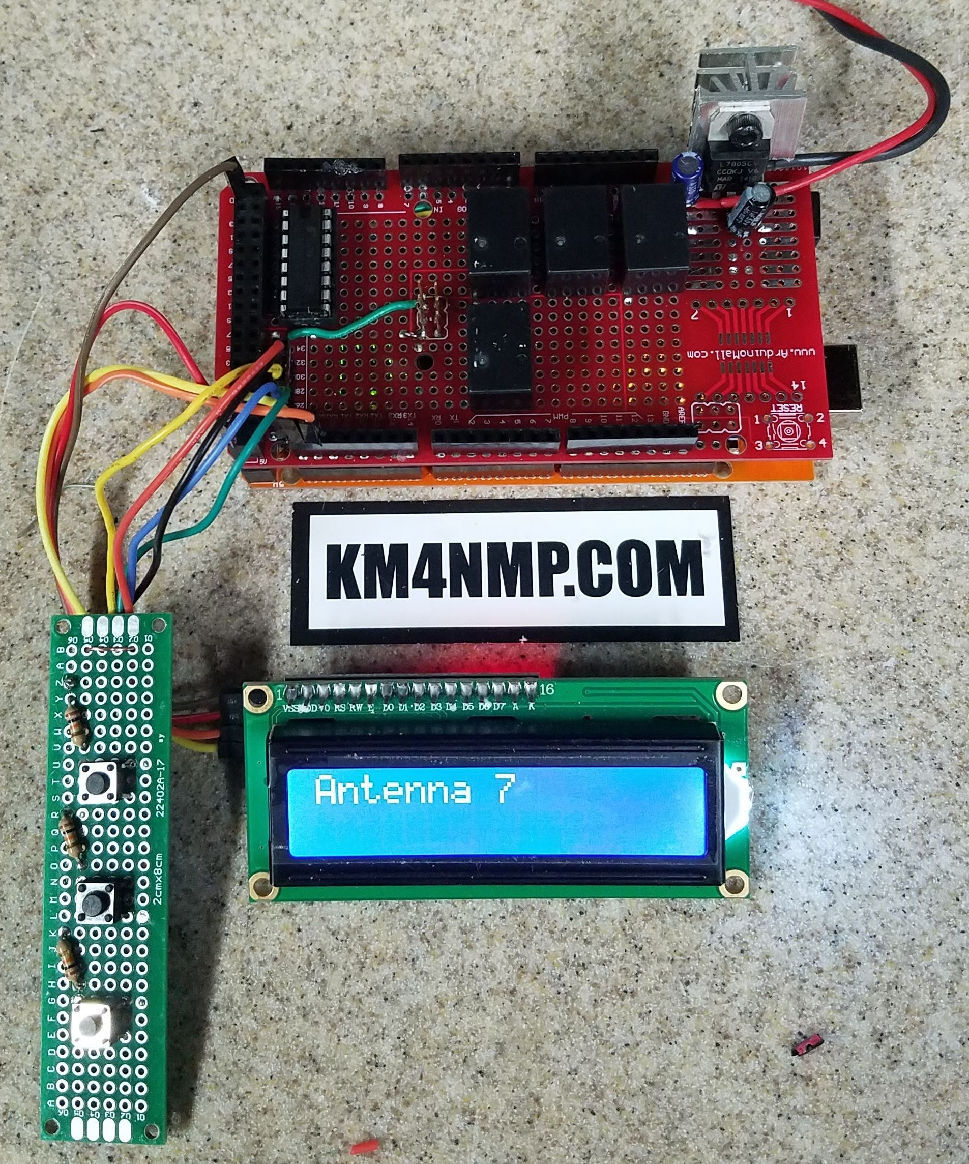 RCS-10 Arduino Controller – KM4NMP