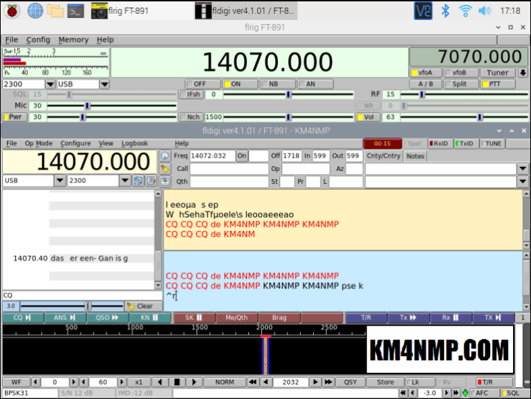 Remote Flrig Flrig CAT Control For The Yaesu FT-891 Using The Raspberry Pi 4. – KM4NMP